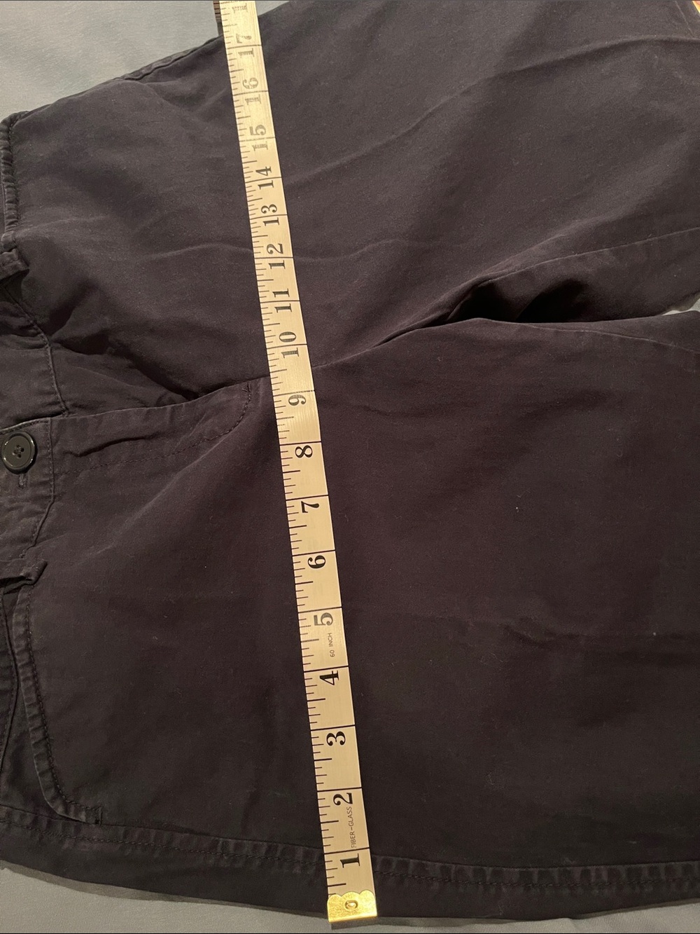 Vtg Talbots Navy Chino Stretch Pants Straight Leg Cotton Blend Size 4 Petite - Picture 7 of 11